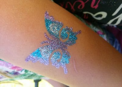 Glitter-tattoo-glittertattoo-Schmink-Ster-Sandra